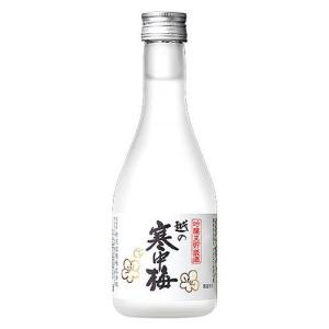 新潟銘醸 越の寒中梅 吟醸 生貯蔵酒 300ml 代引不可