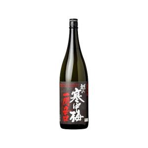 新潟銘醸 清酒 越の寒中梅 純米吟醸 一閃 辛口 1800ml 日本酒 清酒 酒 Sake 新潟 代引不可