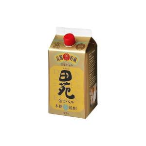 田苑酒造 単式25°田苑 金ラベル パック 900ml 代引不可｜recommendo