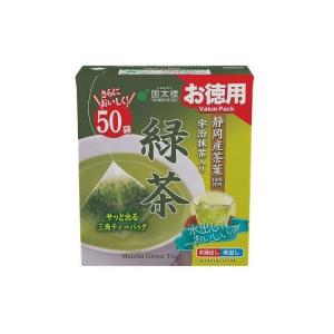 国太楼 お徳用 宇治抹茶入り緑茶 三角ティーバッグ 2g×50バック 6袋入