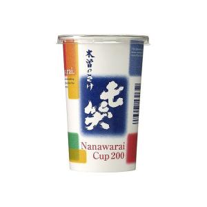 七笑酒造 レインボーカップ 200ml 日本酒 清酒 酒 Sake 長野 代引不可