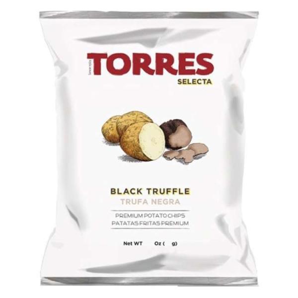 TORRES トーレス 黒トリュフポテトチップス スペイン ラッピング済み商品 代引不可