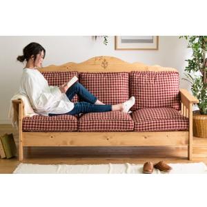 ソファ 3人掛け 幅185 奥行85 高さ96...の詳細画像5