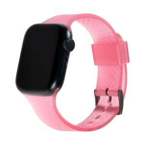 日本正規代理店品 URBAN ARMOR GEAR U by UAG AppleWatch 41 40 38mm用バンド Series 1-8 &amp; SE 1-2 Gen LUCENT ピンクサンド UAG-UAWSL-PS