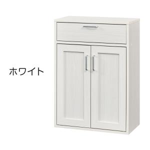 白井産業 キャビネット 食器棚 幅57cm 高...の詳細画像3
