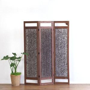 アジアンパーテーション 木製 間仕切り インドネシア アジアン家具 パーテーション パーティション 衝立 おしゃれ チーク