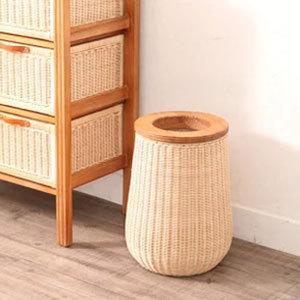 ロイヤル フィオーレ ダストボックス ボックス ナチュラル 籐家具