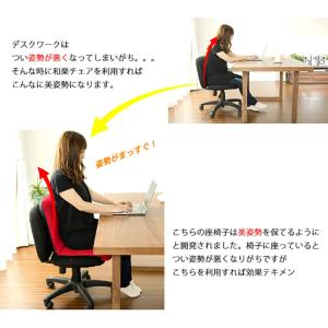 日本製 座椅子 和座椅子L 和楽チェアL コン...の詳細画像5