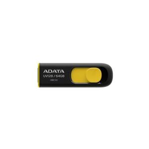 A-DATA <UV128> USB3.0メモリ 64GB イエロー AUV128-64G-RBY 代引不可｜recommendo