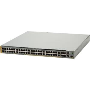 アライドテレシス AT-x930-52GPX-T5アカデミック 10/100/1000BASE-Tx48 PoE-OUT 、SFP+スロットx4 代引不可｜recommendo