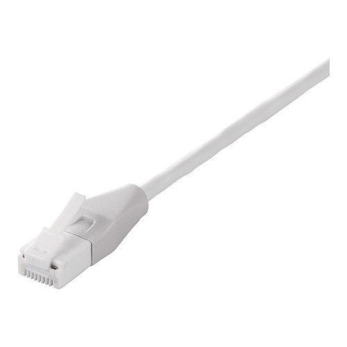 BUFFALO ツメ折れないCat6 LANケーブルやわらか 5m ホワイト BL6TNY50WH ...