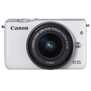 キヤノン <EOS>Canon ミラーレス一眼カメラ EOS M10・EF-M15-45 IS STM レンズキット(1800万画素/ホワイト)[0922C014] EOSM10WH-1545ISSTMLK 代引不可｜recommendo