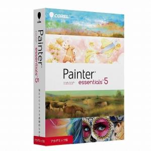 コーレル Corel Painter Essentials 5 アカデミック版 PE5JPNPAC 代引不可｜recommendo