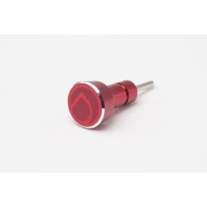 Deff Aluminum Jack pierce with sim pin Red DAA-JPA6RD 代引不可｜recommendo