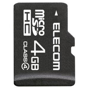 エレコム MicroSDHCカード/Class4/4GB/法人専用 代引不可｜recommendo