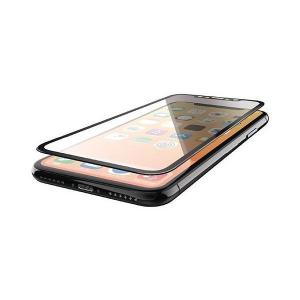 エレコム iPhone XS フルカバーガラスフィルム フレーム付 ドラゴントレイル ブラック PM-A18BFLGFRDTB 代引不可｜recommendo