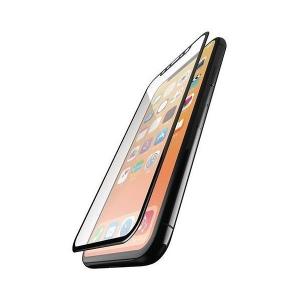 エレコム iPhone XS フルカバーガラスフィルム ハイブリッドフレーム付き ブラック PM-A18BFLUVRBK 代引不可｜recommendo