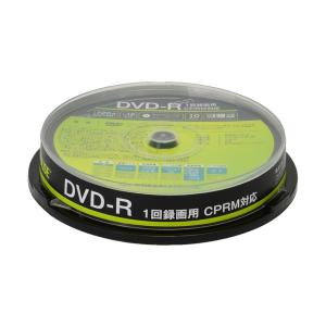 グリーンハウス DVD-R CPRM 録画用 1-16倍速 10枚スピンドル GH-DVDRCA10 代引不可｜recommendo