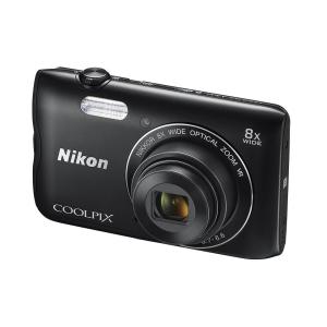 ニコン <COOLPIX>Nikon デジタルカメラ COOLPIX A300(2005万画素/光学ｘ8/ブラック) A300BK 代引不可｜recommendo