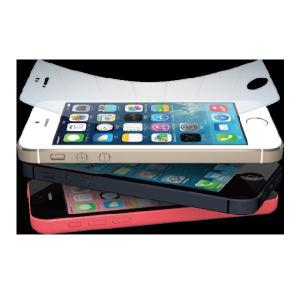 ハイブリッドクリスタルフィルムセット for iPhone5s/5c/5 パワーサポート PJK-09｜recommendo