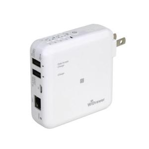 ラトックシステム Wi-Fi USBリーダー スマホ・タブレット充電機能付 REX-WIFIUSB2X 代引不可｜recommendo