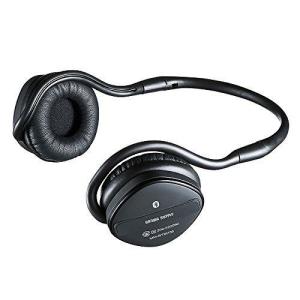 サンワサプライ Bluetoothステレオヘッドセット MM-BTSH35BK 代引不可｜recommendo