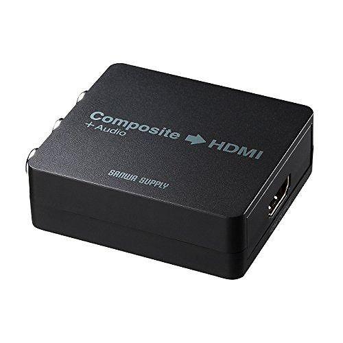 サンワサプライ コンポジット信号HDMI変換コンバータ VGA-CVHD4 代引不可