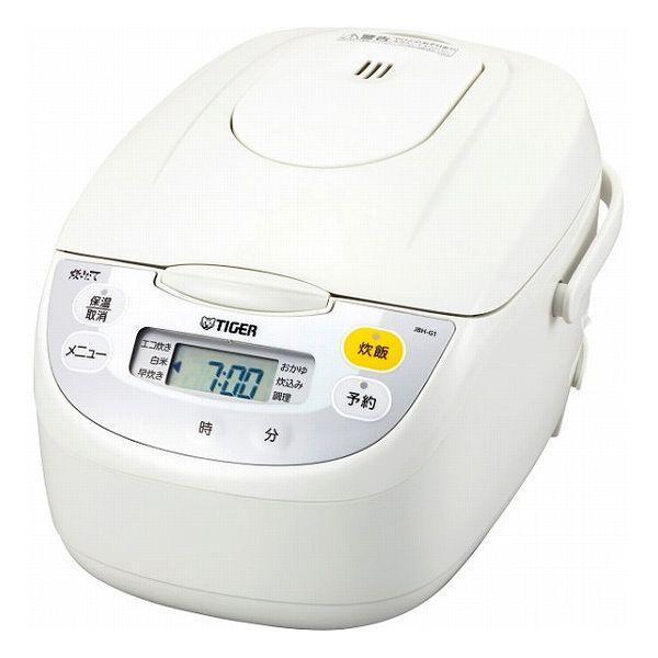 タイガー マイコン炊飯ジャー 5.5合 ホワイト JBH-G101W 電化製品 電化製品調理機器 炊...