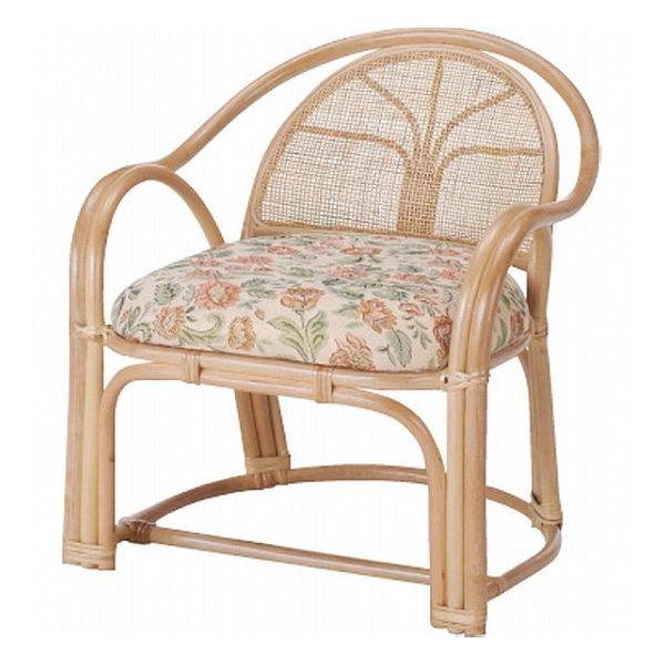籐座椅子ハイタイプ R5BL110 木製品・家具 籐家具 座椅子 代引不可