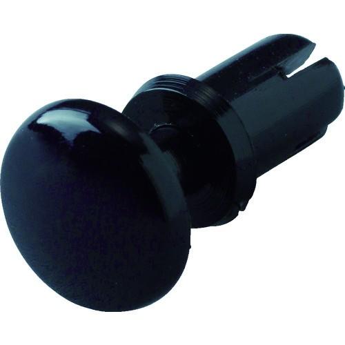 TRUSCO トラスコ プッシュリベット 板厚4.5~5.5mm 穴径5.1Φ 長さ7.5 黒 50...