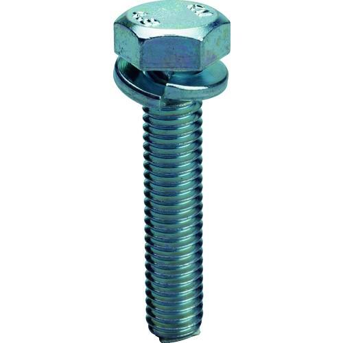 TRUSCO トラスコ ばね座金組込六角ボルト M12X50 4本入 Y1031250