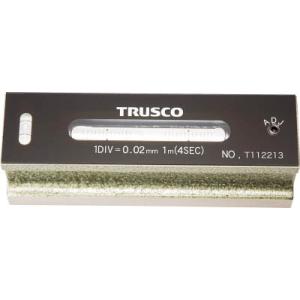 ＴＲＵＳＣＯ 平形精密水準器 Ｂ級 寸法150 感度0．02 TFL-B1502 測定工具・スコヤ・...