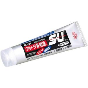 コニシ ボンドウルトラ多用途ＳＵ 120ｍｌ 箱 クリアー 4593 接着剤・補修剤・接着剤1液タイ...