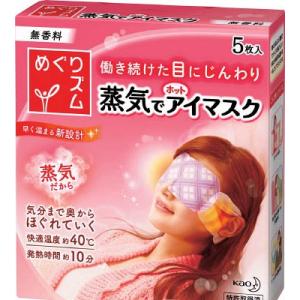 Ｋａｏ めぐりズム蒸気でホットアイマスク 5枚入 227850 保護具・サポーター