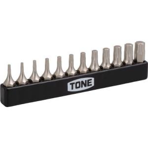 ＴＯＮＥ トルクスプラスビットセット BTIP12S ドライバー・六角棒レンチ・オフセット式ラチェッ...