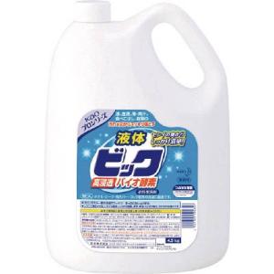 Ｋａｏ 液体ビックバイオ酵素 業務用 4．5Ｋｇ 504357 清掃用品・洗濯用品