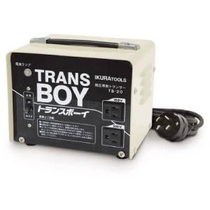 TRUSCO ポータブルトランス 30A 3kVA 降圧・昇圧兼用型 TPT30BD