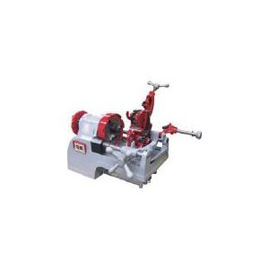 【引取限定】REX レッキス パイプマシン 切削ねじ加工機 ねじ切り機 F50AⅢ F50A3　替ダイヘッド×3【熊本けやき通り店】【中古】 レッキス工業 REX レッキス パイプマシン F50AIII (自動切上ダイヘッド