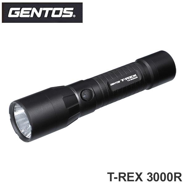 GENTOS 3000ルーメン 充電式高出力小型LEDハンディライト 小型 USB充電式 懐中電灯 ...