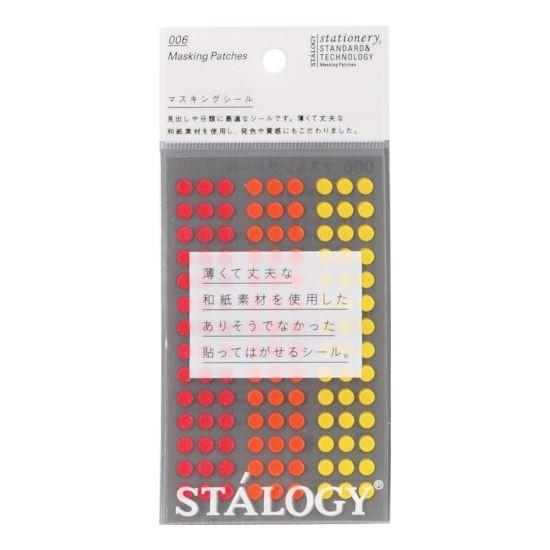 STALOGY 丸シール5mm シャッフルファイン S2204
