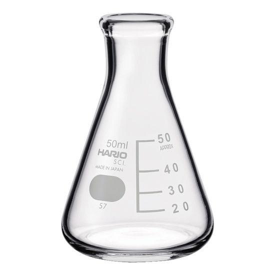 HARIO 三角フラスコ 目安目盛付 50ml SF50SCI