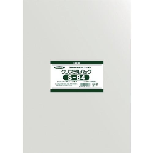 HEIKO OPP袋 テープなし クリスタルパック S-B4 6739300S2738