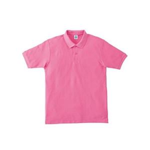 COTTON STAFF コットンスタッフ CVC鹿の子ドライポロシャツ MS3113 19 ピンク L｜recommendo