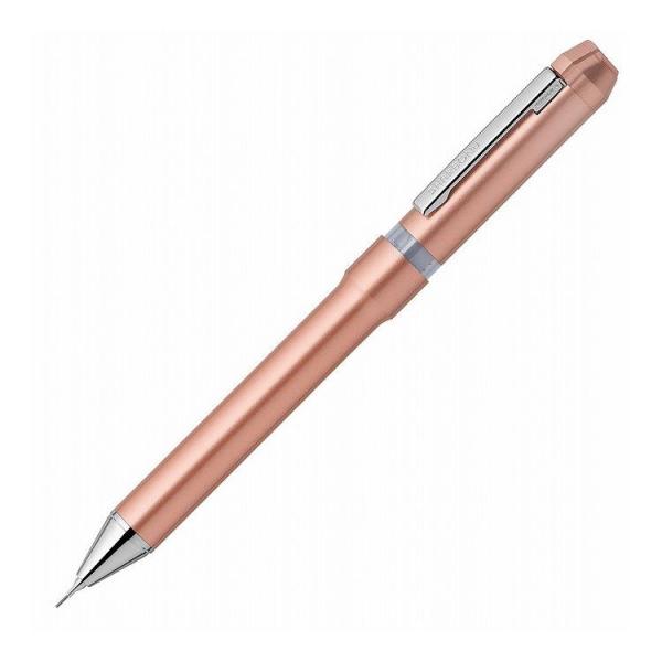 シャーボNu 0.5 コーラルピンク SBS35-COP ゼブラ 回転式 多機能ペン 2色ボールペン...
