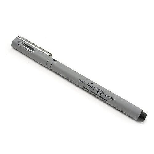 三菱鉛筆 油性サインペン 黒 PIN03A 24
