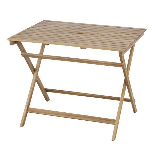 折りたたみ式テーブル 〔Byron〕バイロン 木製(アカシア/オイル仕上) 木目調 NX-903 代...