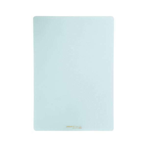 （業務用セット） 硬筆用ソフト下敷き NO.1304 薄グリーン 1枚入 〔×10セット〕 代引不可