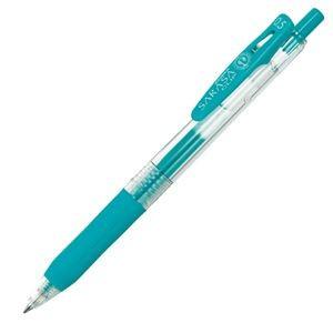 (まとめ) ゼブラ ゲルインクボールペン サラサクリップ 0.5mm ブルーグリーン JJ15-BG...