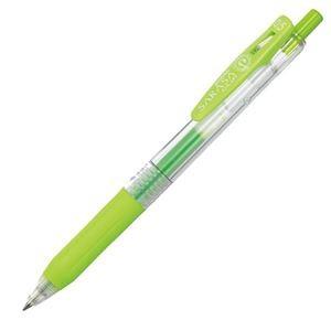 (まとめ) ゼブラ ゲルインクボールペン サラサクリップ 0.5mm ライトグリーン JJ15-LG...