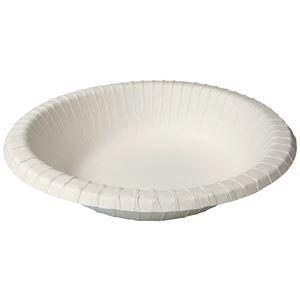 (まとめ) ペーパーウエア ナチュラルパルプボウル 18cm NB-18 1パック(50枚) 〔×4...